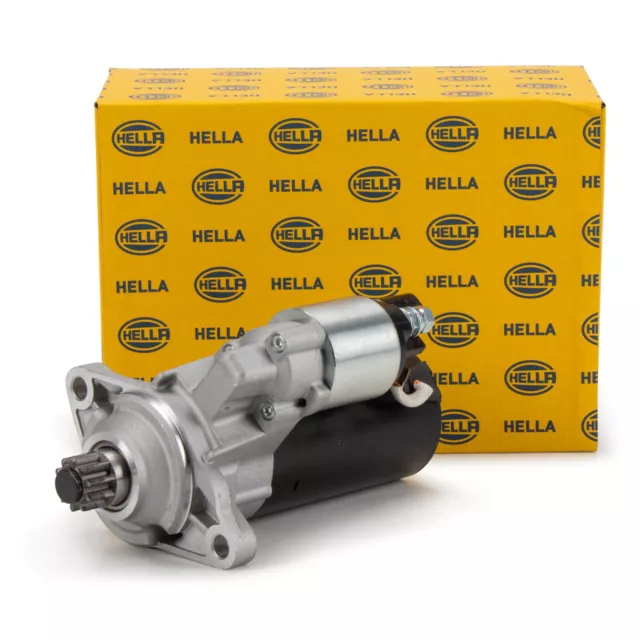 HELLA Anlasser Starter 12V 2 kW für AUDI A3 VW GOLF 5 6 LEON OCTAVIA 2 2.0 TDI