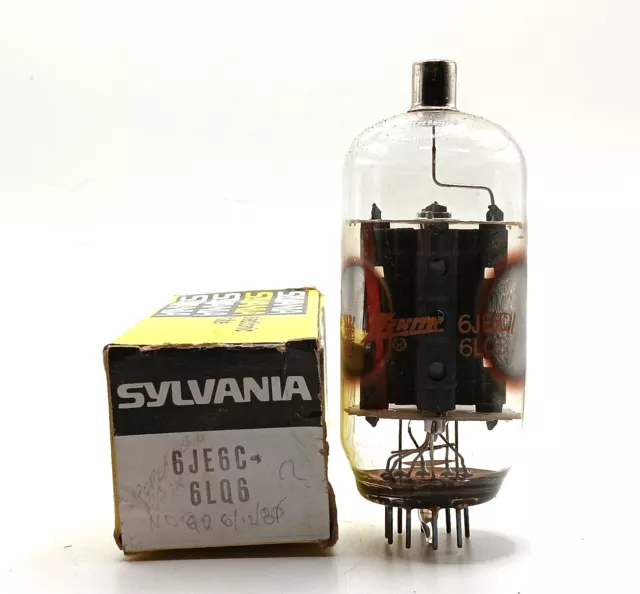 6JE6C/6LQ6 Vacuum Tube. Zenith Beam Power Power Output Tube. Linear Amps.