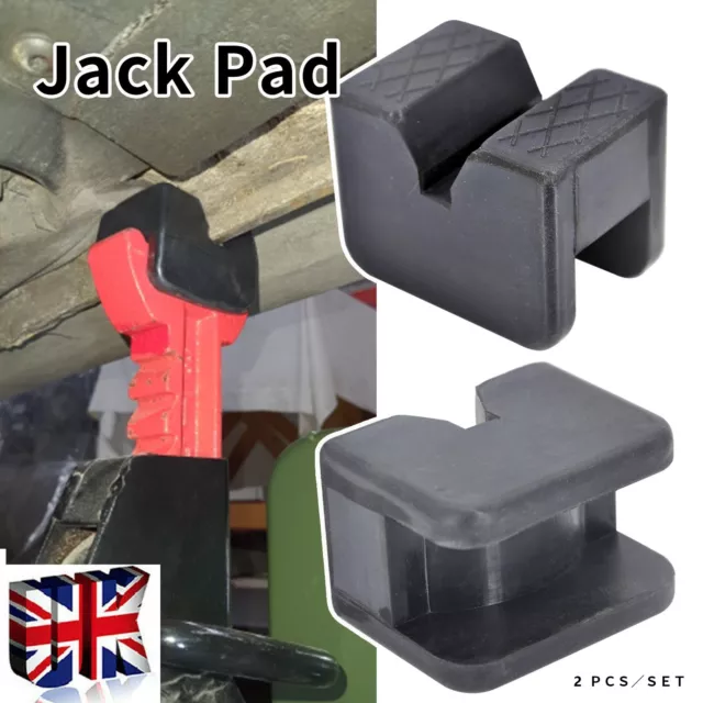 2x Rubber Jack Stand Pad Adaptor for Ford Focus ST RS MK2 MK3 MK4 Jacking Point
