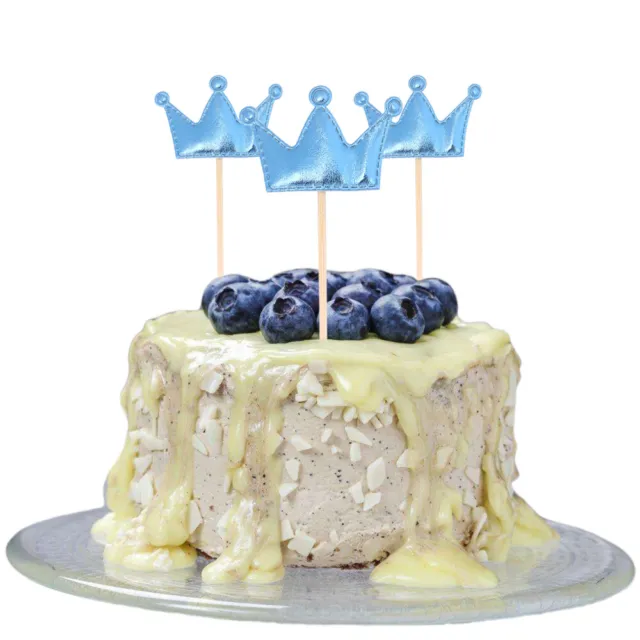 10 pz decorazioni per torte di carta pick e topper per torte di compleanno