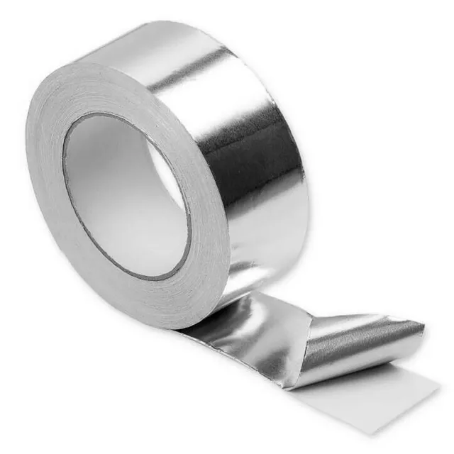 Cinta Papel De Aluminio Adhesivo Sellado Metal Ternico Conductor 48Mm X 5M 2