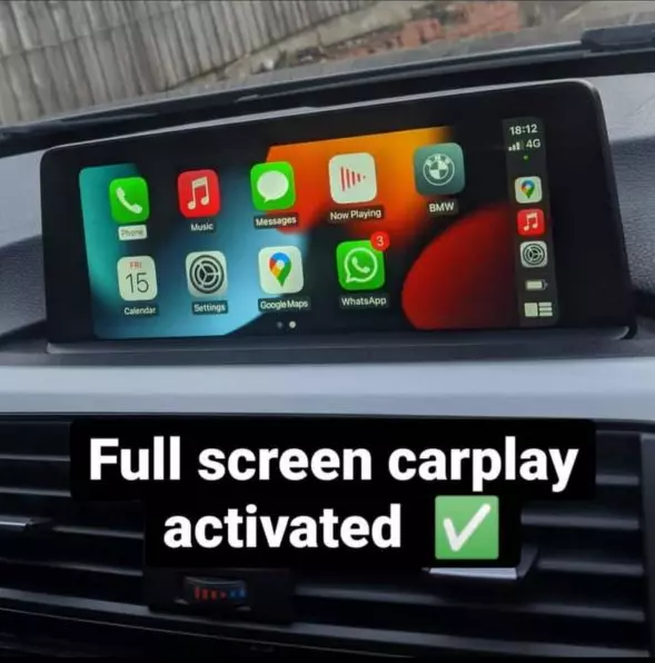 Activation FSC NBT EVO BMW APPLE CarPlay + Plein écran + Vidéo en mouvement... 2