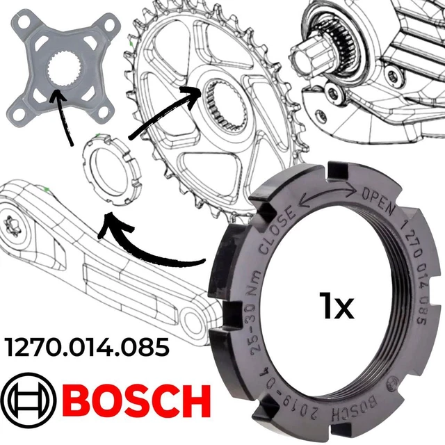 Anneau De Verrouillage Yamaha Pour Moteur électrique PW-X / X2 / X3 - M31x1 - Neuf