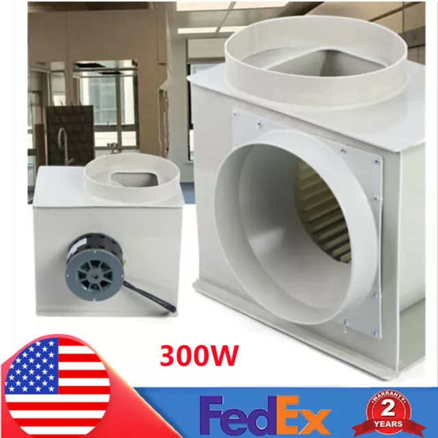 300w Centrifugal Extractor Fan LXFJ-250 Lab Fume Hood Venting Blower 1450r/min