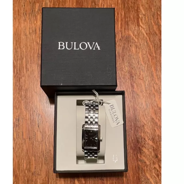 Wristwatches - BULOVA DIAMONDS : Women's Watch - 96P180