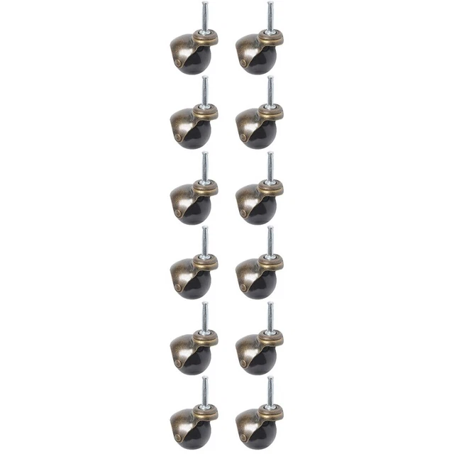 12 PCS Casters Furniture Legs Furniture Casters Chair Casters Sofa