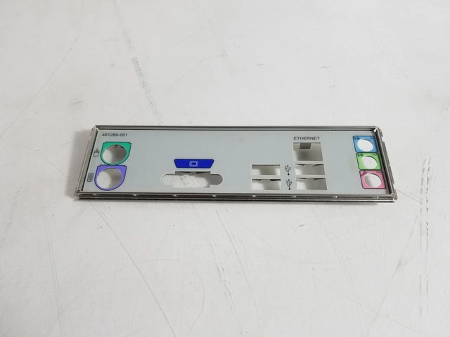 HP 481289-001 I/O Shield For DX2400 Desktop Motherboard