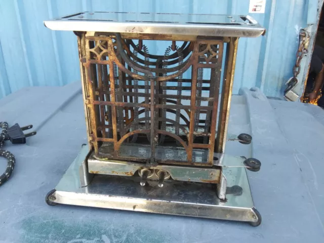 Antique 1920s Landers Frary & Clark Universal Electric Toaster Works Great