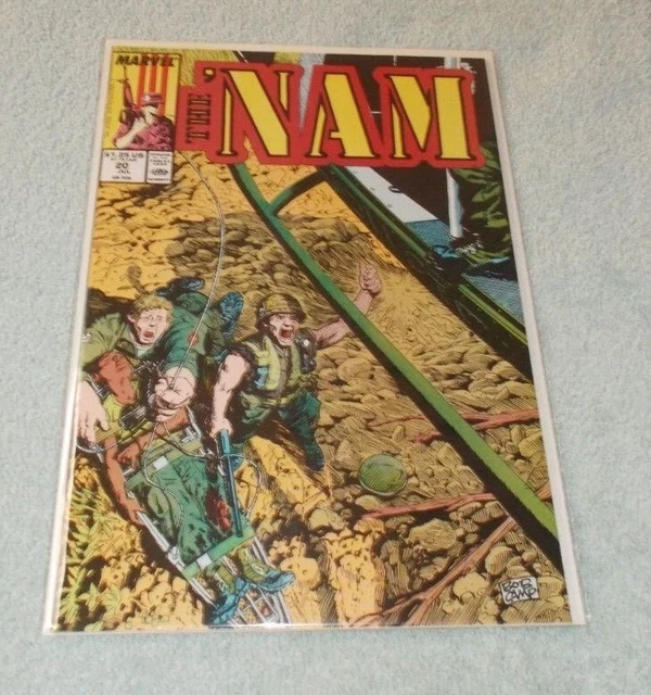 The Nam # 20 1988 Marvel War Comic Doug Murray F/Vf (Thank You Vets!)