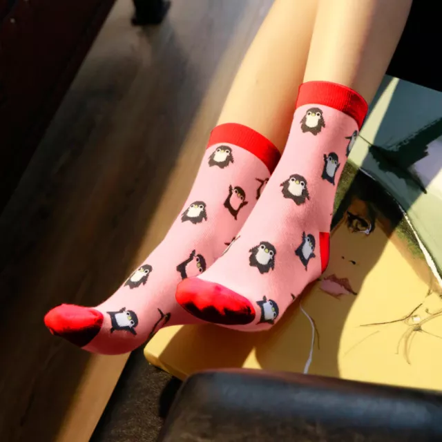 Women Fun Socks Cute Penguin Animal Fun Novelty Cotton Gift🔥