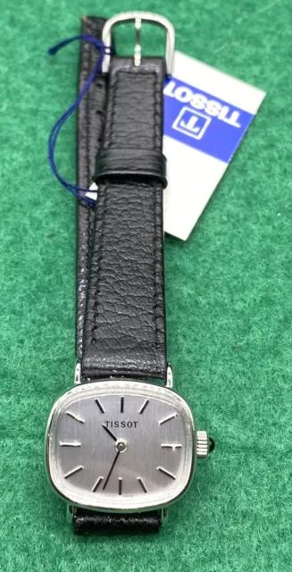 RARE VINTAGE TISSOT Fond Acier Inoxydable Ladies Swiss Made Watch