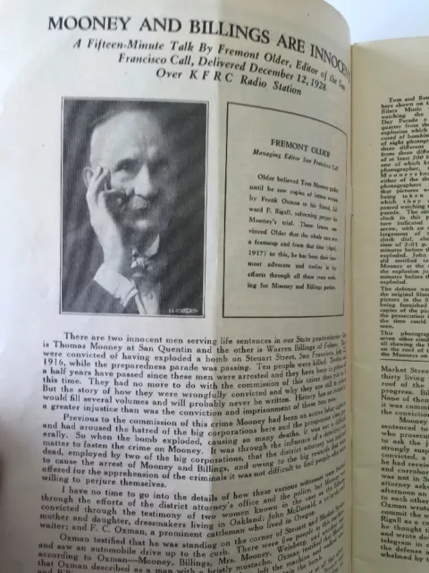 1929 brochure Pardon Tom Mooney He Is Innocent 3