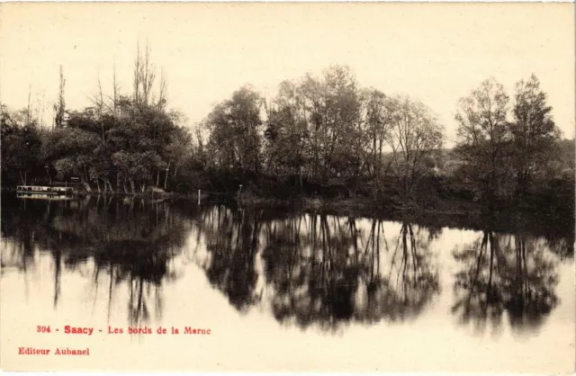 CPA Saacy s Marne Les bords de la Marne FRANCE (1301379)