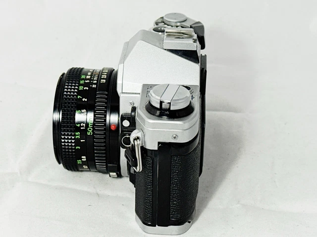 CANON AE-1 FILM Camera & FD 50mm F1.8 Lens, Working, New Light
