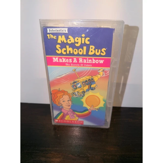 THE MAGIC SCHOOL Bus Makes A Rainbow VHS Video Tape Scholastic Kids ...