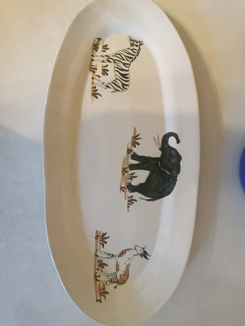 Service De Vaisselle Geneviève Lethu “Un Patio à Cordou” – 20 Pièces – Porcelaine – 2007 – Neuf