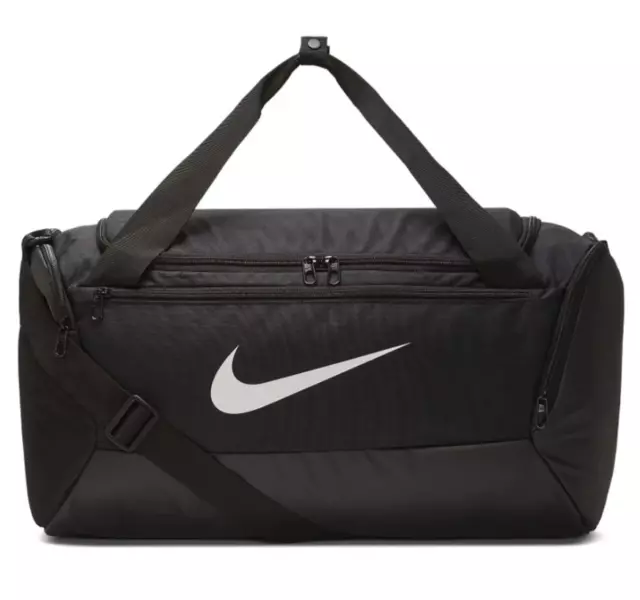 NIKE BRASILIA TRAINING GYM DUFFEL BAG BA5957-010 - BLACK - 51x28x28CM - 40L