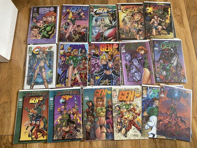 Nineties IMAGE LOT Gen 13 Wetworks Campbell Wildstorm Complete Huge Lot '90s!