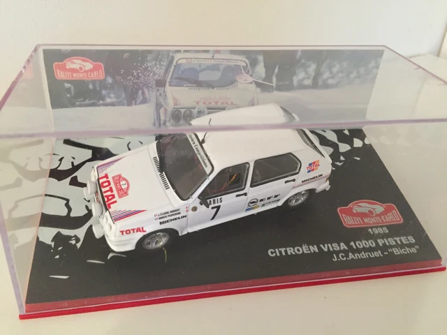 IXO 1/43 Citroën C3 Rossel Rally Monza 2020 - WRC Rallye Italia - Neuf