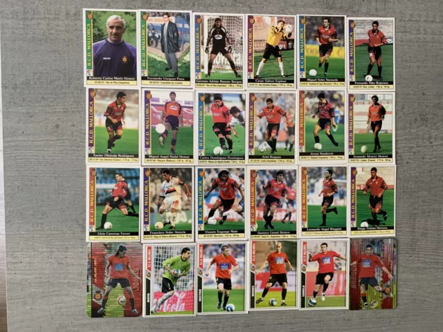 Cromos De Futbol Antiguos  Del Real Mallorca