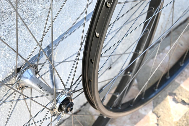 Moyeux Shimano Deore XT FH M732 VTT Vintage - Pour Pièces Ou Réparation
