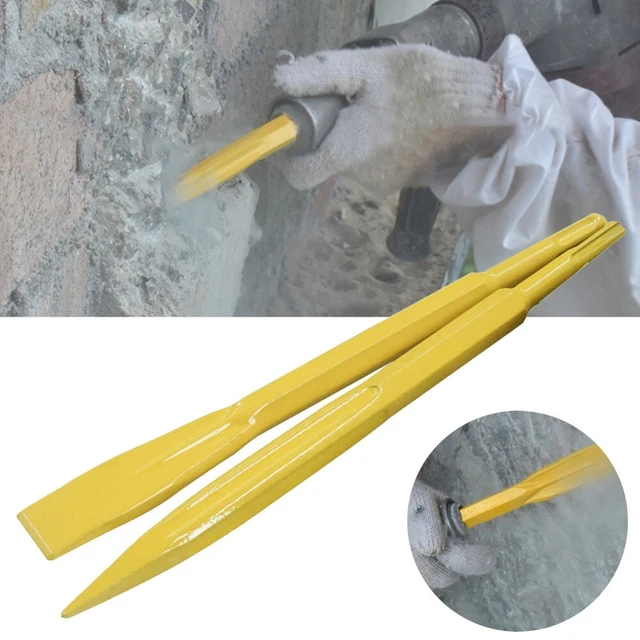 Broca de cincel de vástago SDS PLUS ideal para demolición precisa de concreto y ladrillos