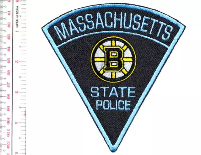 Police Massachusetts State Police & Boston Bruins Homage Patch