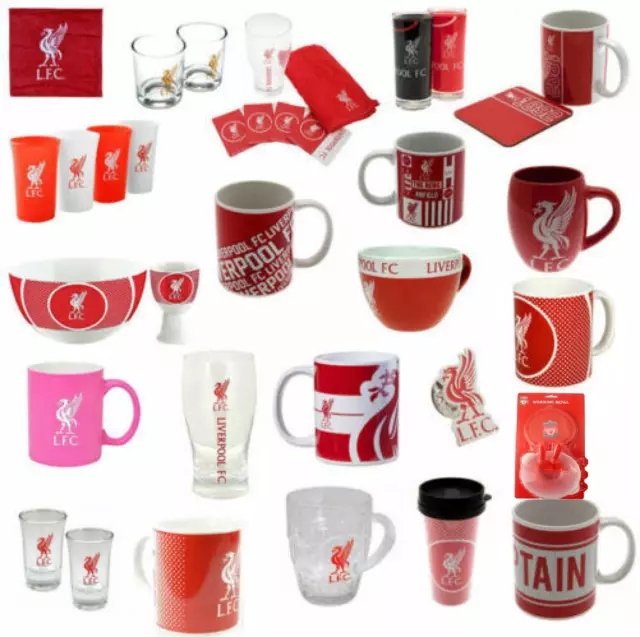 Liverpool Fc Football Club Official No: 1 Fan Gift New Mug Coaster Glass Bowl