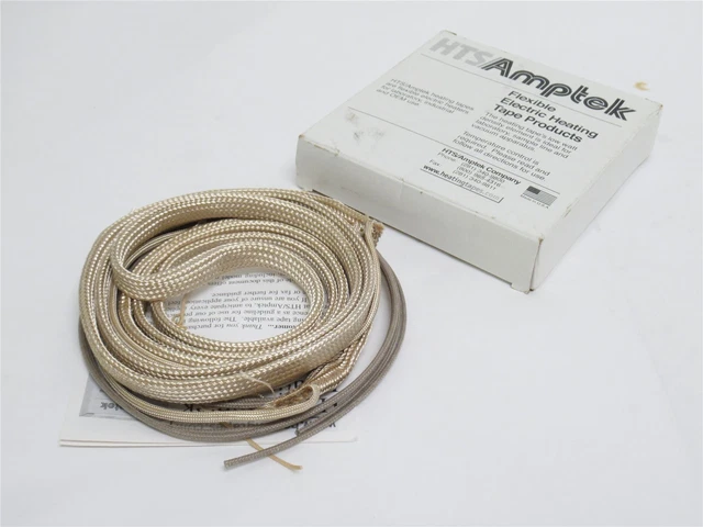 232934 New In Box; HTS/Amptek AWH-052-060D Heating tape; 6'; 240VAC; 468 watts