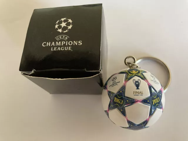 Schlüsselanhänger Champions League Final Wembley 2013 Bayern-Dortmund Keyball