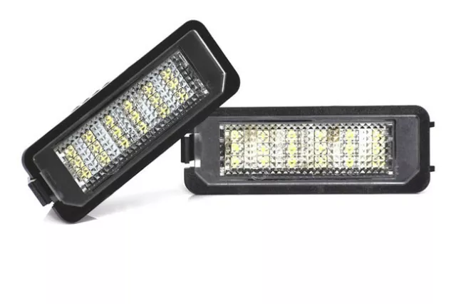 2x LED Éclairage pour Plaque D'Immatriculation pour VW GOLF 7 VII