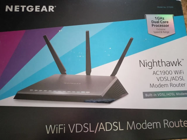 Modem Router ADLS/VDSL Netgear Nighthawk AC1900