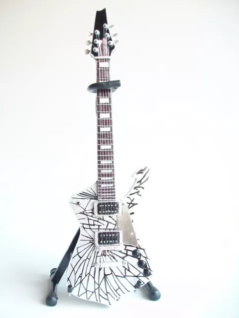 Guitare miniature Ibanez cracked mirror - Paul Stanley - KISS