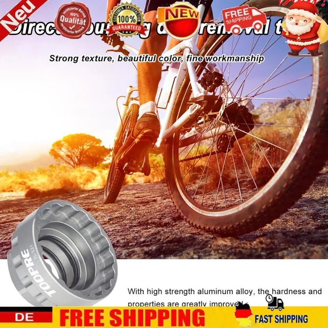 Bike Direct Mount Chainring Lock Ring Tool for M7100 M8100 M9100 (Titanium)