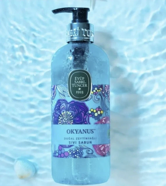 Eyüp Sabri Tuncer Frescura Oceánica 100% Natural Aceite de Oliva Jabón Líquido 500 ml