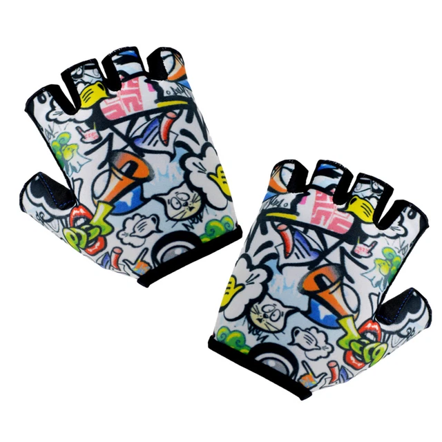 Gants De Patinage À Roulettes D'hiver Pour S'entraîner Vélo Enfants Sans Doigts