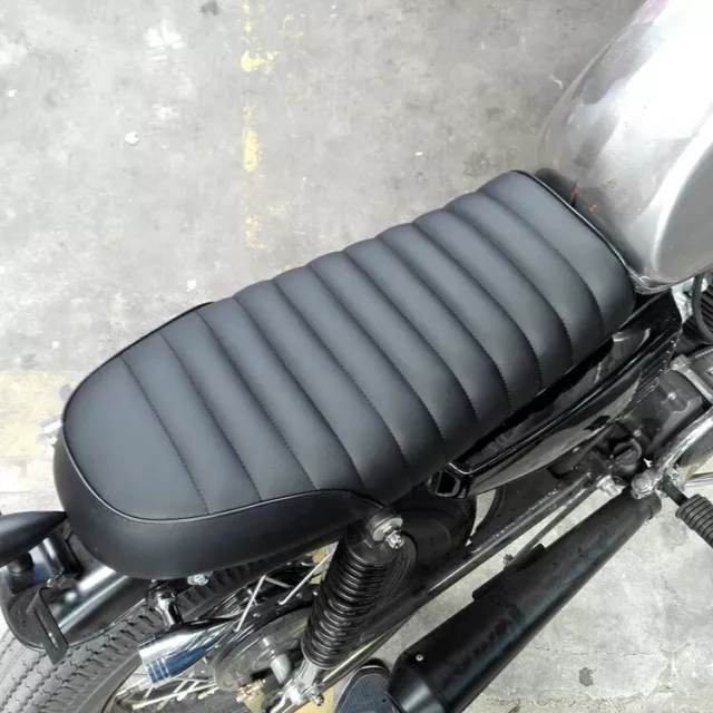 Flat Cafe Racer Saddle Motorbike Motorcycle Seats For Honda Cb400 Cb550  Cm400A £44.79 - Picclick Uk