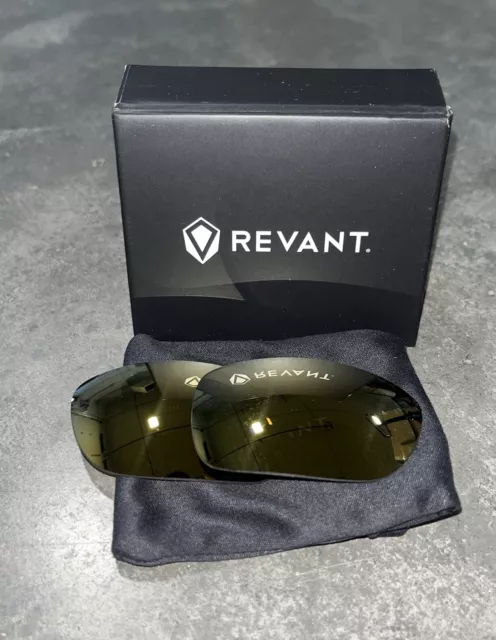 Revant RE4058 Elite Polorized Flare Gold Revo Heading Replacement Lenses *NEW*