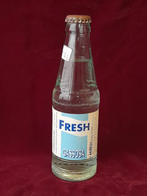 Vecchia Bottiglia Siete Fuentes Gassosa Fresh Da 18 Cl In Vetro Vintage. Bt71