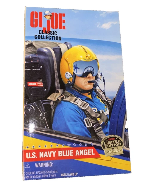 GI JOE CLASSIC Collection US Navy Blue Angel Pilot Figure