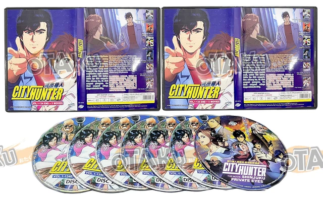 CITY HUNTER DVD BOX COMPLETE CITY HUNTER DVD BOX COMPLETE CITY