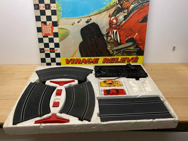 Circuit voiture Jouef - Virage relevé Record 64 taille 1