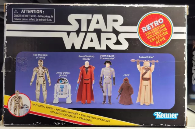 Hasbro Star Wars Retro Collection Ep4 A New Hope Exclusive Multipack 6Pcs Set