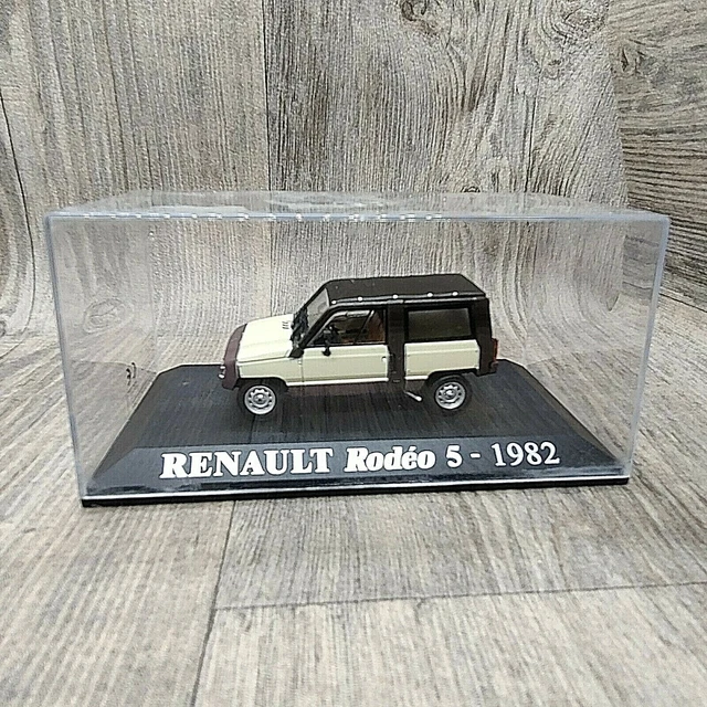 Voiture Renault Rodeo 5 1982 Creme Et Marron Universal Hobbies 1:43 Neuf Boite