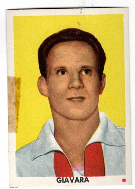 FIGURINA CALCIATORI CARTONATA EDI EDJ 1961 CALCIOCAMPIONI n.198