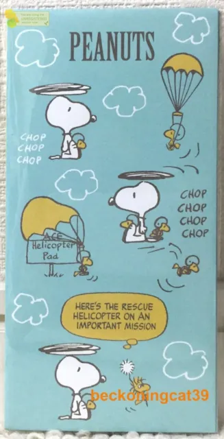 Busta soldi Sun-Star Peanuts 3 Snoopy Woodstock Sky Regalo 2023 MADE IN JAPAN