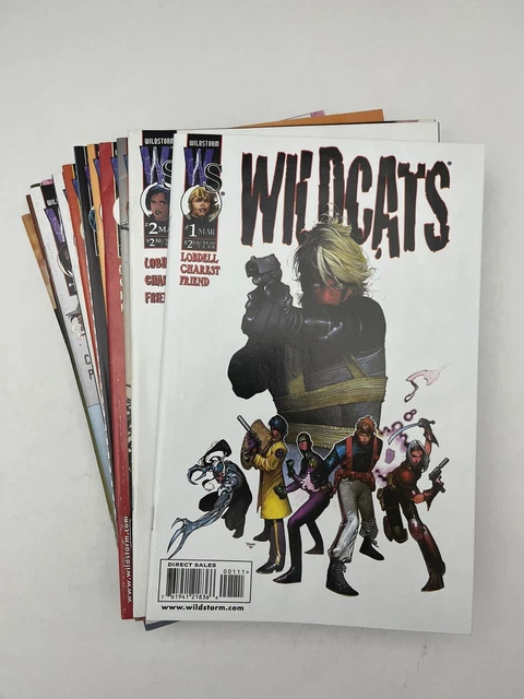 Wildcats #1-28 Almost Complete 1999 WildStorm Series Lot set run 30 issues 🦝