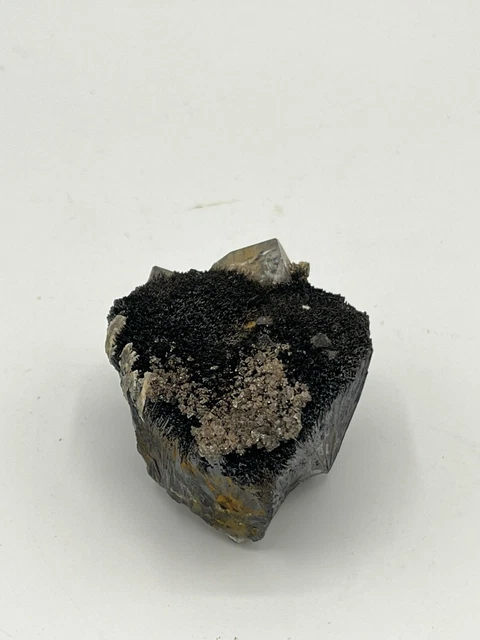 Goethit mit Quarz u. Baryt; 143g; 5,5x4,3x3cm; Heilstein; Edelstein; Mineral 124