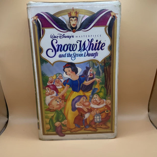 RARE DISNEY SNOW White and the Seven Dwarfs Masterpiece Collection VHS