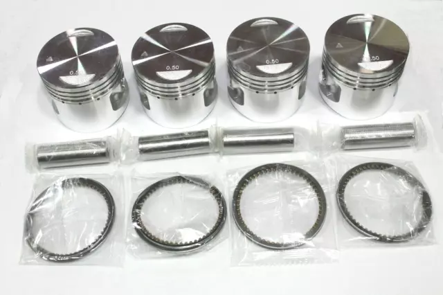 Honda Kit Pistoni 0,50 Per Cb500 Four K0-K1-K2-K3